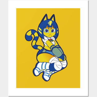 Ankh Cat Joshi Wrestler Posters and Art